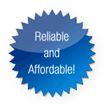 Reliable and affordable construction and renovation services badge