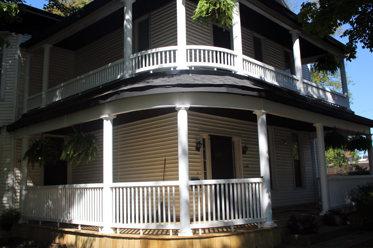Wooden Deck Residential Build